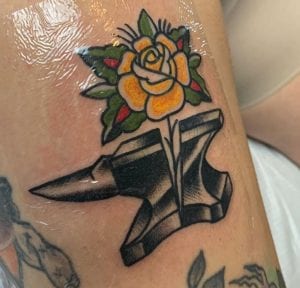 Tattoo fan shows off whopping ink bubble wobbling on her arm after latest  body art  and says its totally normal  The US Sun